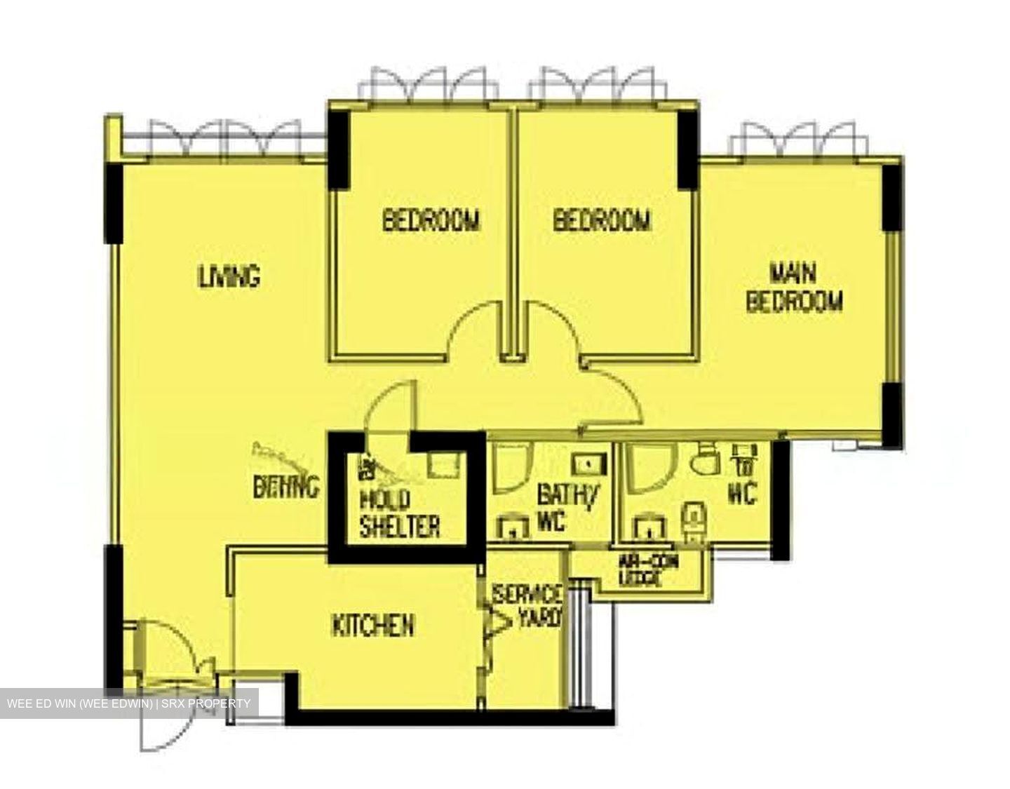 Blk 453B Fernvale Flora (Sengkang), HDB 4 Rooms #610677101